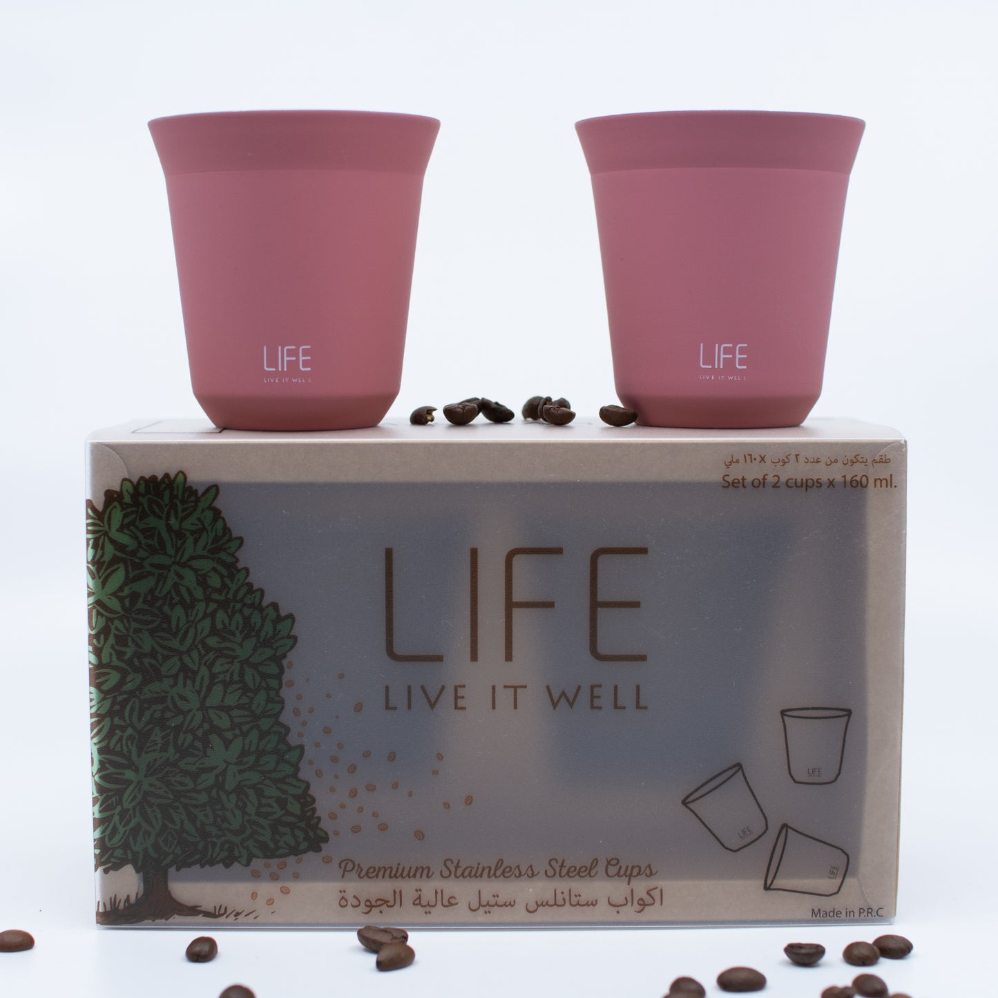 Pink Cups – 160 ml - Nmona Store