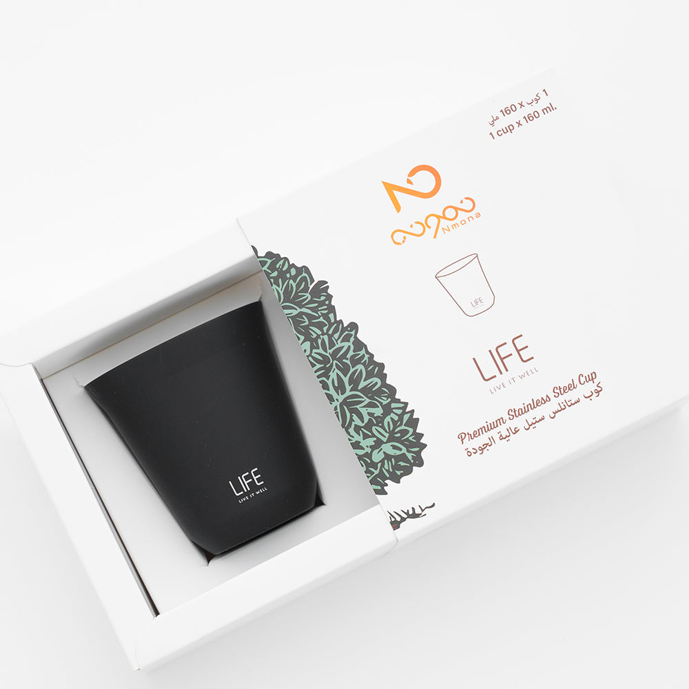 Black Cup – 160 ml - Nmona Store