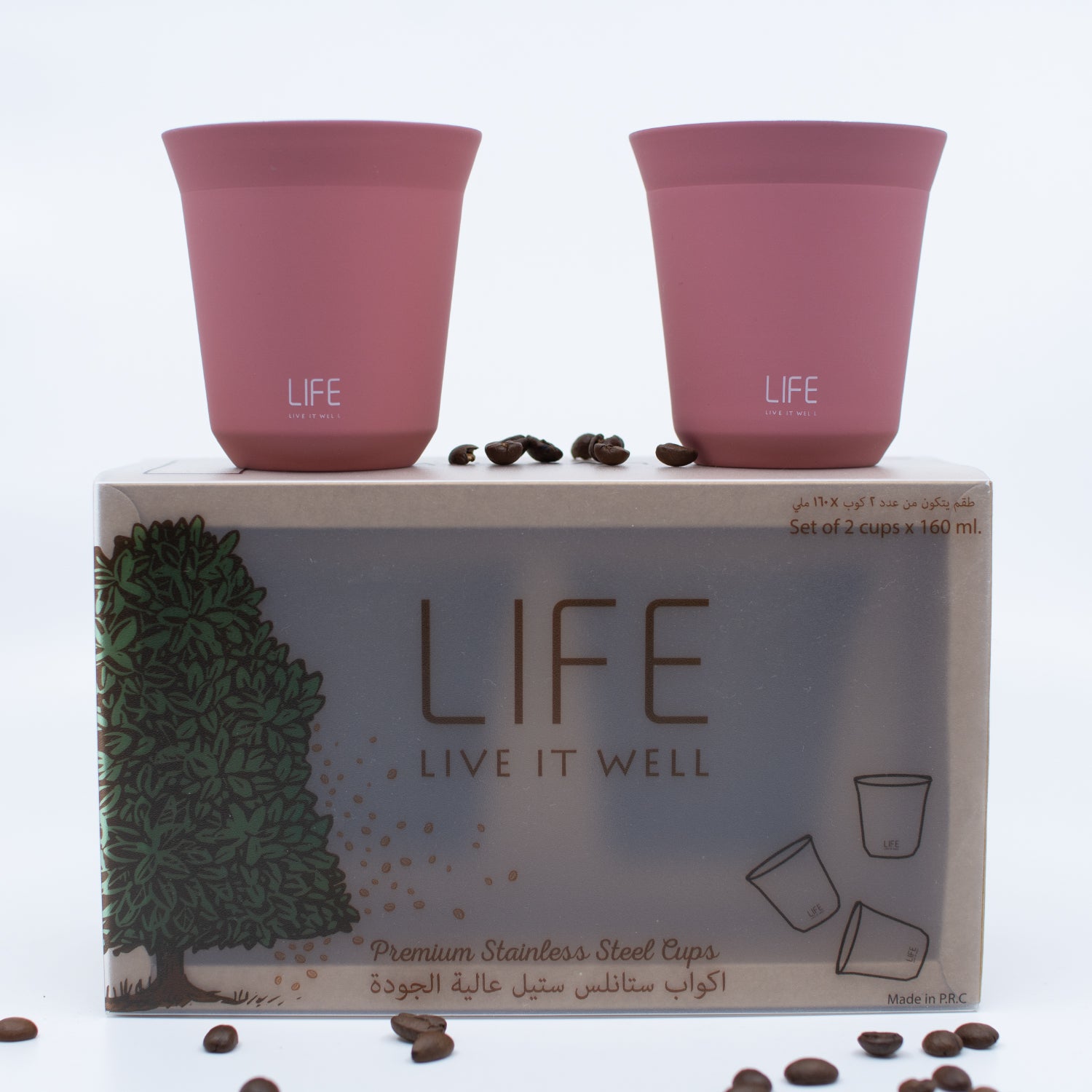 Pink Cups – 160 ml - Nmona Store